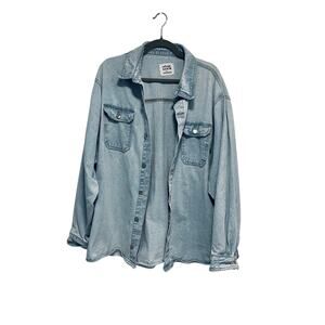 Oversized denim jacket